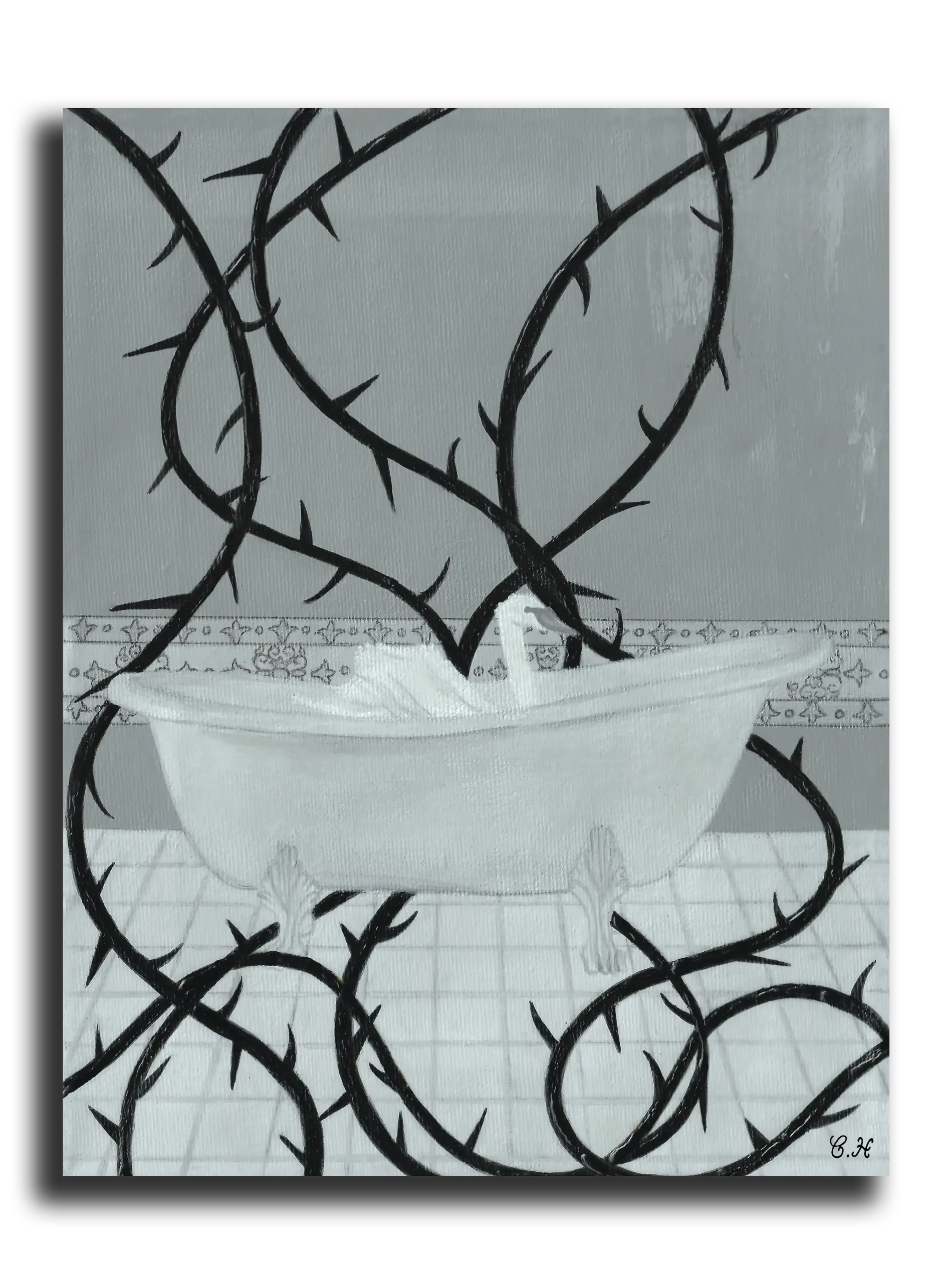 Photographie d'art: Ancestral Lethargy ( cygne)